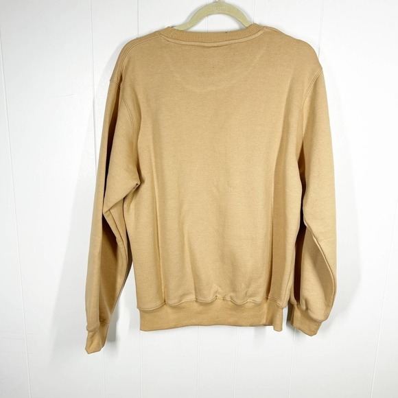 NEW Rebirth Trapped Graphic Tan Long Sleeve Sweatshirt Medium - Picture 2 of 5